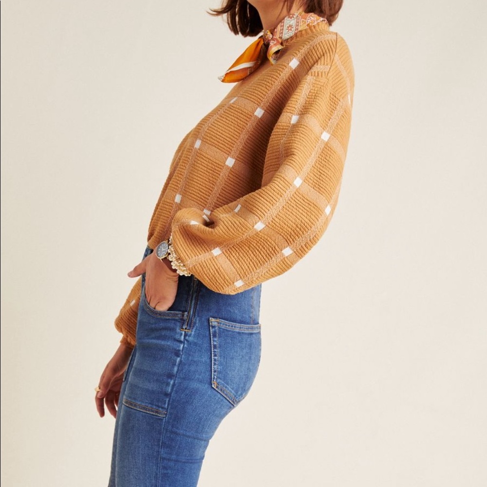 Anthropologie sweater blouse - Picture 3 of 12